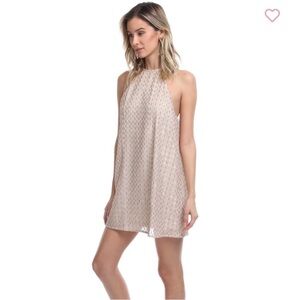 Show Me Your Mumu | Gomez Halter Mini Dress in Sparkle Waterfall Sequin